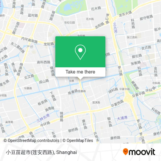 小豆苗超市(莲安西路) map