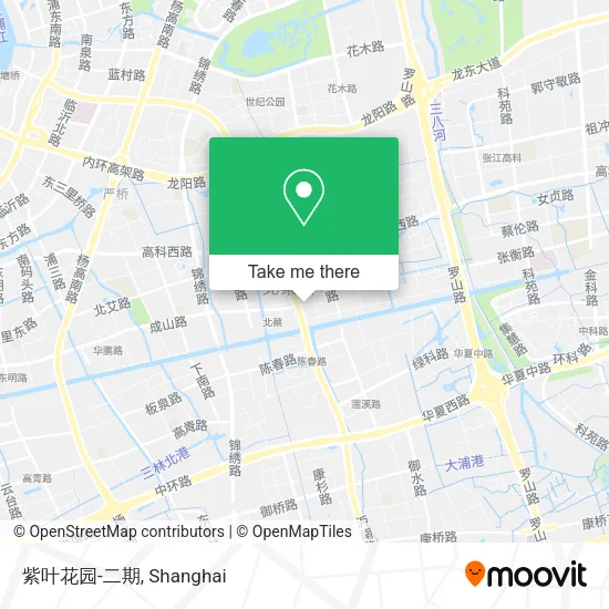 紫叶花园-二期 map