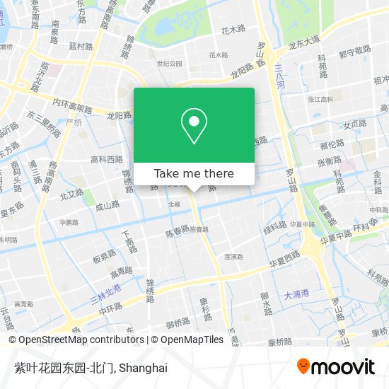 紫叶花园东园-北门 map