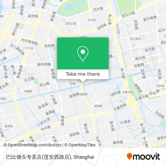 巴比馒头专卖店(莲安西路店) map