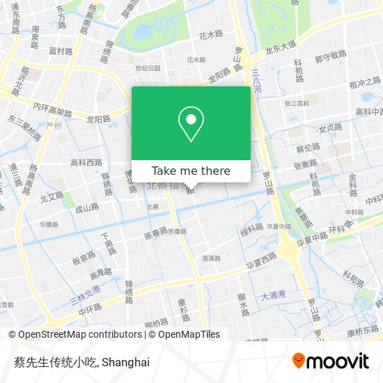 蔡先生传统小吃 map
