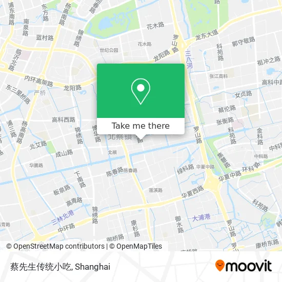 蔡先生传统小吃 map