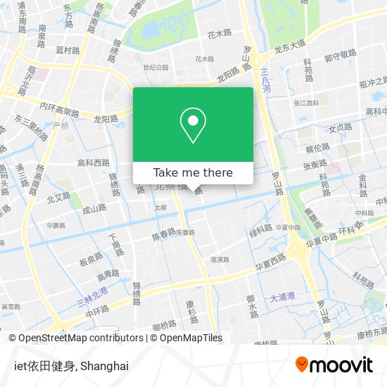 iet依田健身 map