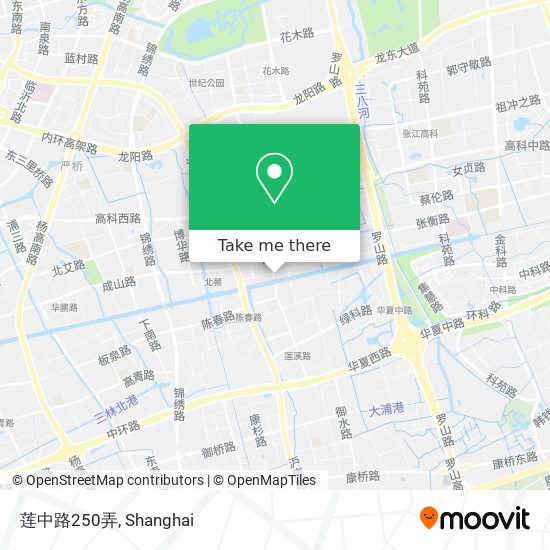 莲中路250弄 map