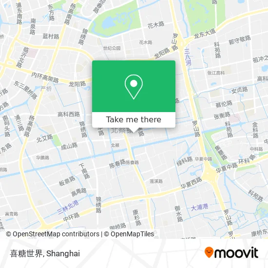 喜糖世界 map