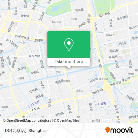 DQ(北蔡店) map