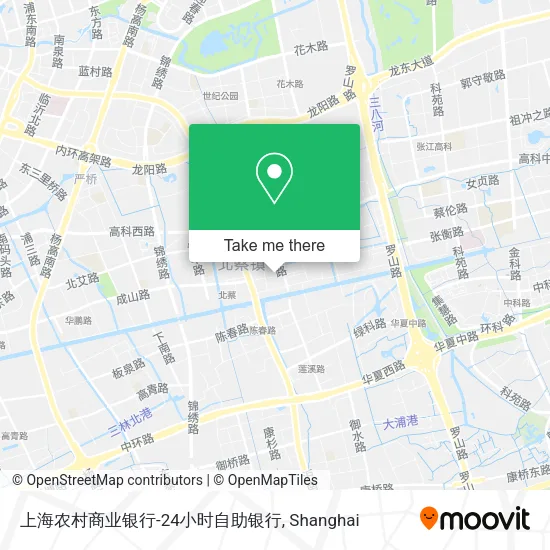 上海农村商业银行-24小时自助银行 map