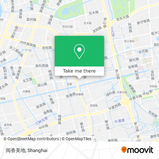 阅香美地 map