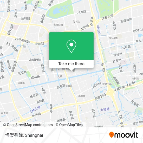 悟梨香院 map