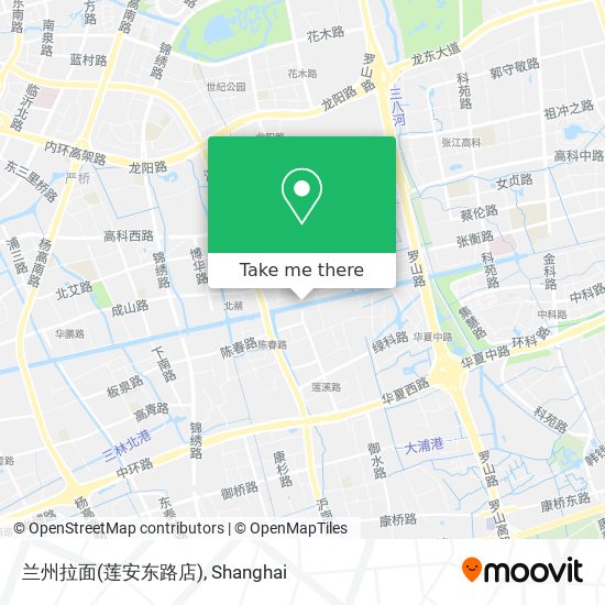 兰州拉面(莲安东路店) map