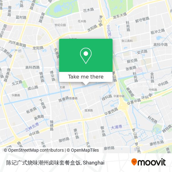 陈记广式烧味潮州卤味套餐盒饭 map