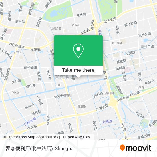 罗森便利店(北中路店) map