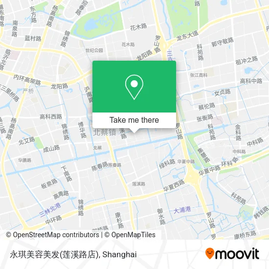 永琪美容美发(莲溪路店) map
