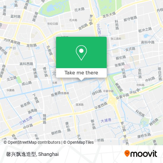 馨兴飘逸造型 map