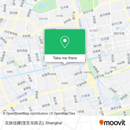 克丽缇娜(莲安东路店) map