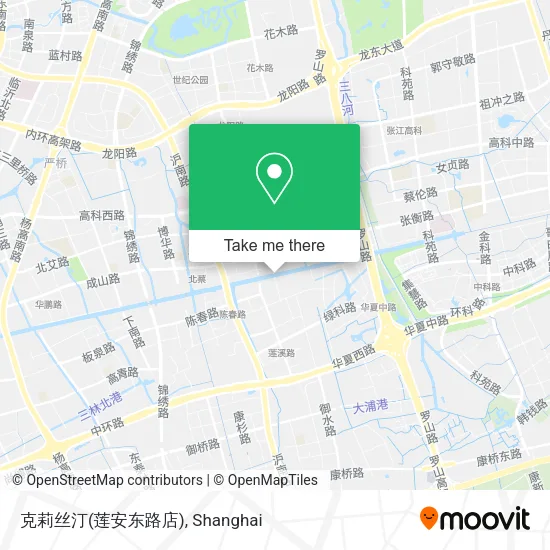 克莉丝汀(莲安东路店) map
