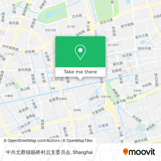 中共北蔡镇杨桥村总支委员会 map