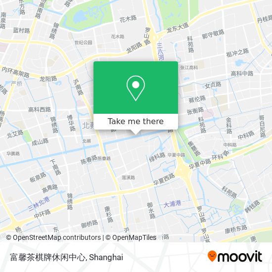富馨茶棋牌休闲中心 map