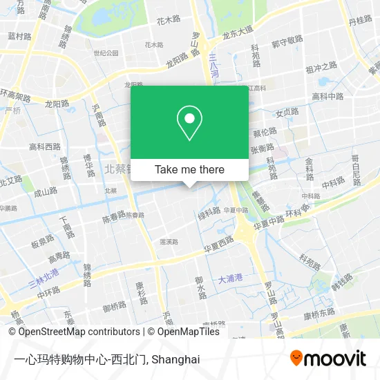 一心玛特购物中心-西北门 map