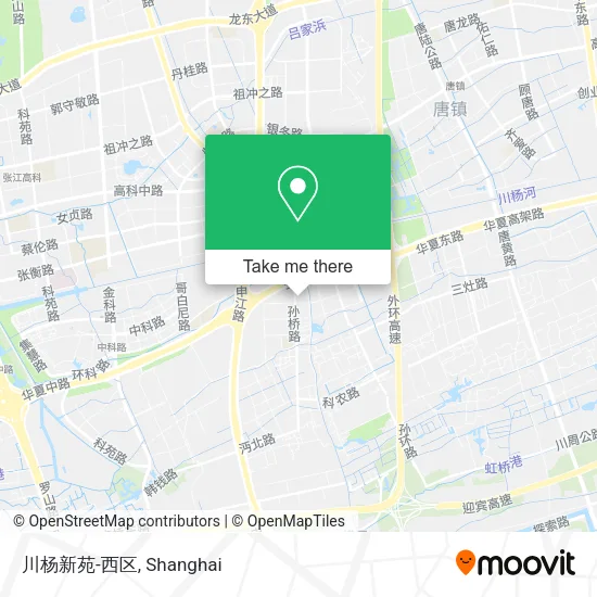川杨新苑-西区 map