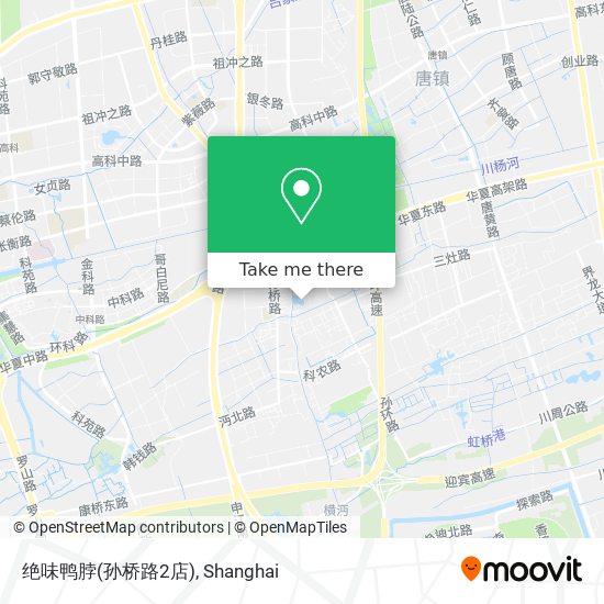 绝味鸭脖(孙桥路2店) map