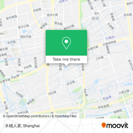 木桶人家 map