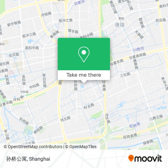 孙桥公寓 map