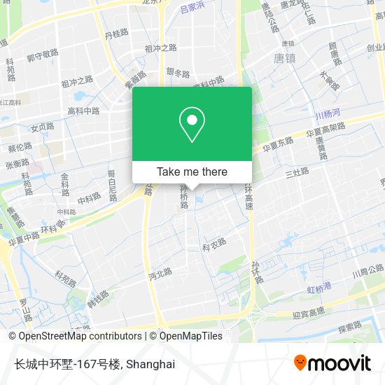 长城中环墅-167号楼 map