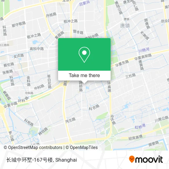 长城中环墅-167号楼 map