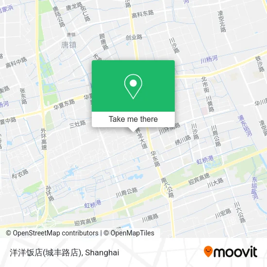 洋洋饭店(城丰路店) map