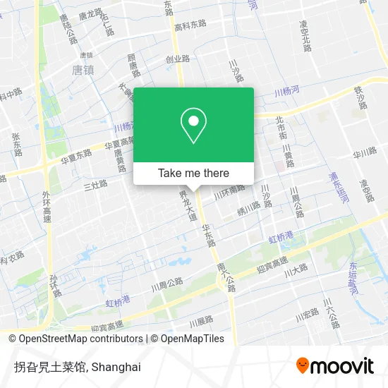 拐旮旯土菜馆 map