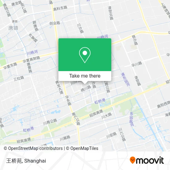 王桥苑 map