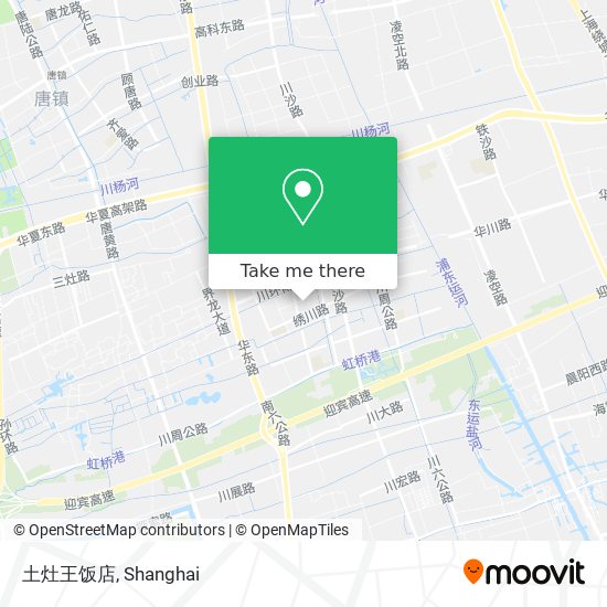 土灶王饭店 map