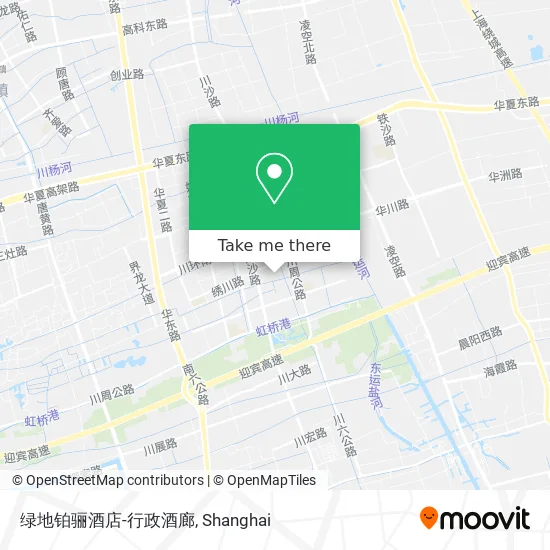 绿地铂骊酒店-行政酒廊 map