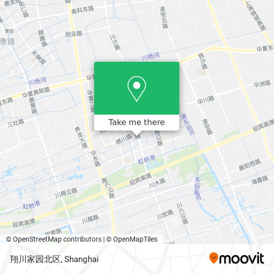 翔川家园北区 map