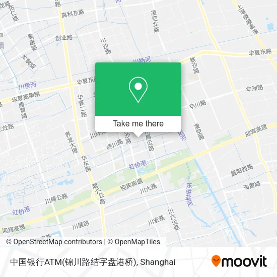中国银行ATM(锦川路结字盘港桥) map