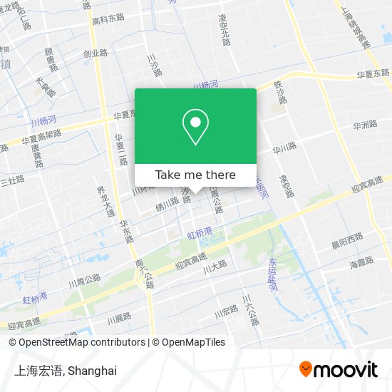 上海宏语 map