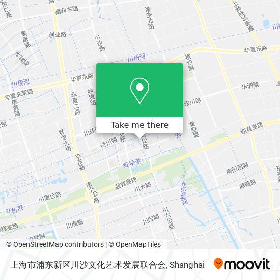 上海市浦东新区川沙文化艺术发展联合会 map
