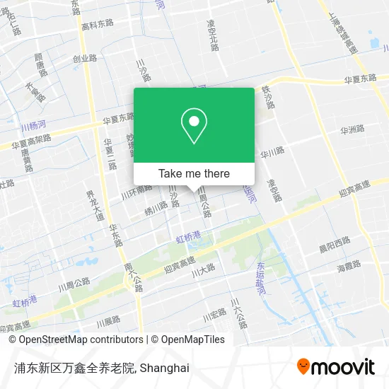 浦东新区万鑫全养老院 map