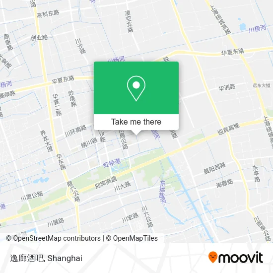 逸廊酒吧 map