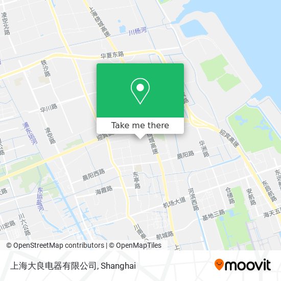 上海大良电器有限公司 map