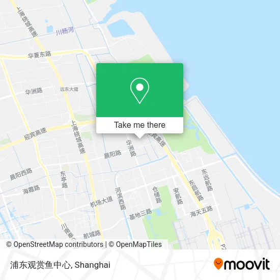 浦东观赏鱼中心 map