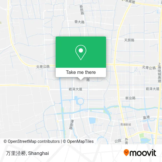万里泾桥 map