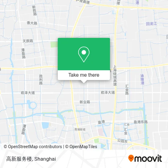 高新服务楼 map