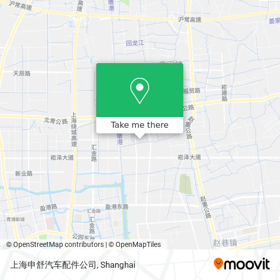 上海申舒汽车配件公司 map