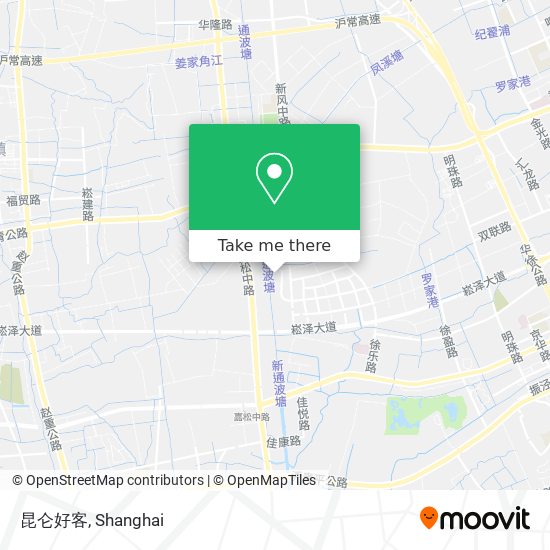昆仑好客 map