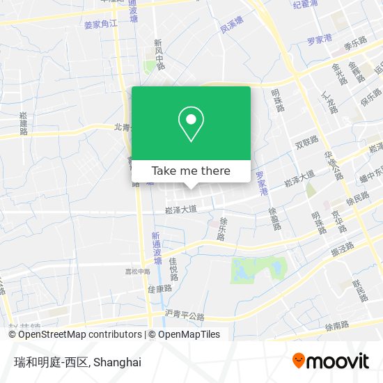 瑞和明庭-西区 map