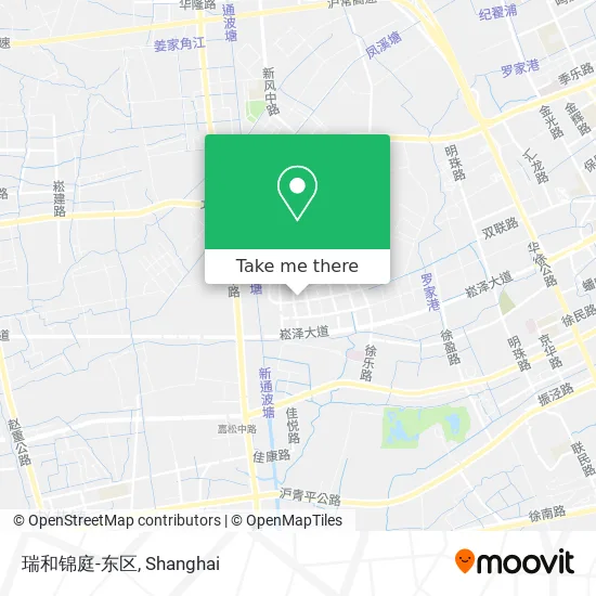 瑞和锦庭-东区 map