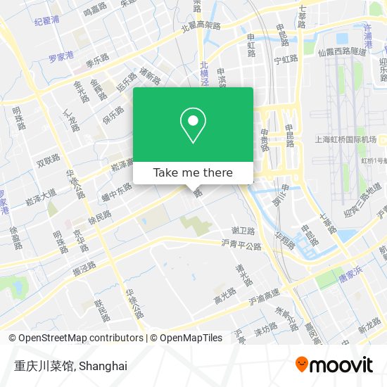 重庆川菜馆 map