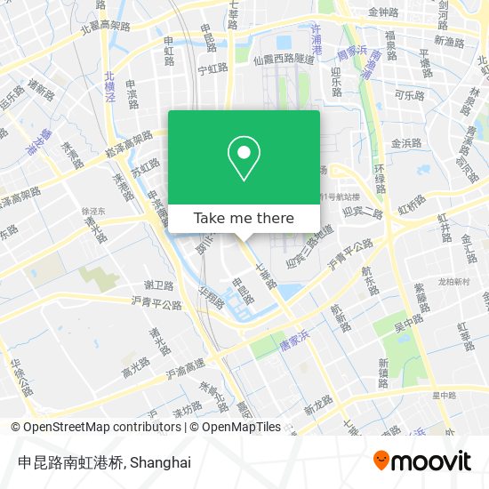 申昆路南虹港桥 map